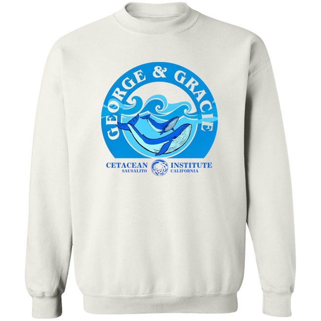 TarmoKat George & Gracie Cetacean Sausalito Institute California Shirt TarmoKat George & Gracie Cetacean Sausalito Institute California Shirt