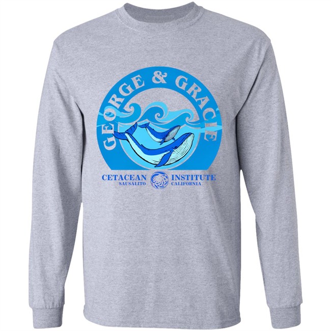 TarmoKat George & Gracie Cetacean Sausalito Institute California Shirt TarmoKat George & Gracie Cetacean Sausalito Institute California Shirt