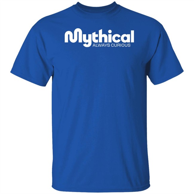 Good Mythical Morning Merch New Mythical Logo Tee Shirt Always Curious Good Mythical Morning Merch New Mythical Logo Tee Shirt Always Curious