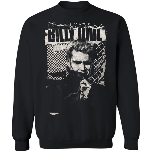 Billy Idol Merch Limited Edition Punk Collage T Shirt Billy Idol Merch Limited Edition Punk Collage T Shirt