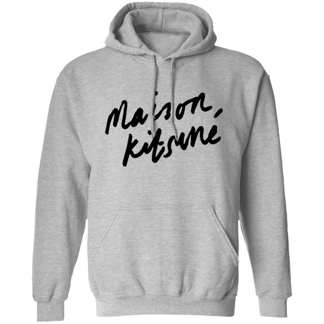 Maison Kitsune Merch Handwriting Adjusted Sweatshirt Rfj Ootd Maison Kitsune Merch Handwriting Adjusted Sweatshirt Rfj Ootd