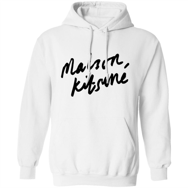 Maison Kitsune Merch Handwriting Adjusted Sweatshirt Rfj Ootd Maison Kitsune Merch Handwriting Adjusted Sweatshirt Rfj Ootd