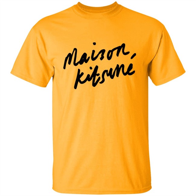 Maison Kitsune Merch Handwriting Adjusted Sweatshirt Rfj Ootd Maison Kitsune Merch Handwriting Adjusted Sweatshirt Rfj Ootd