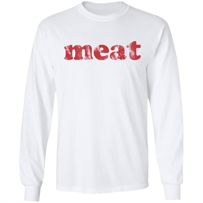 Meatzine Merch Distressed Logo Sweatshirt Meatzine Merch Distressed Logo Sweatshirt