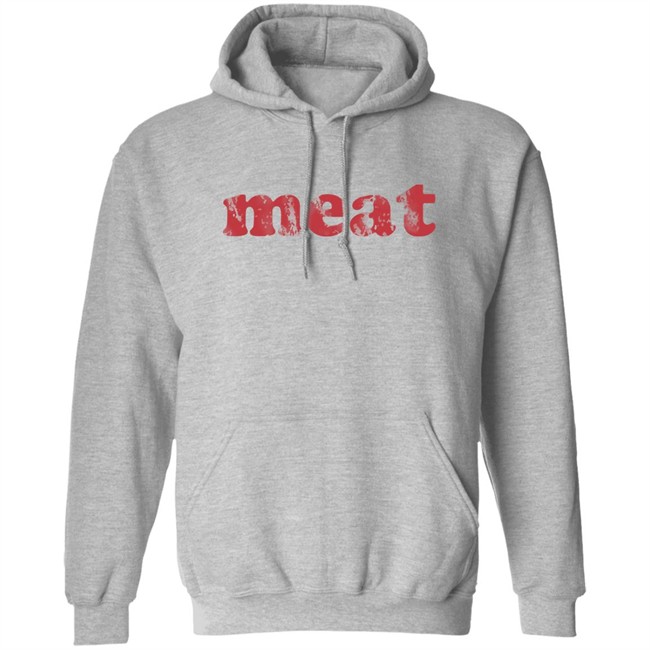 Meatzine Merch Distressed Logo Sweatshirt Meatzine Merch Distressed Logo Sweatshirt