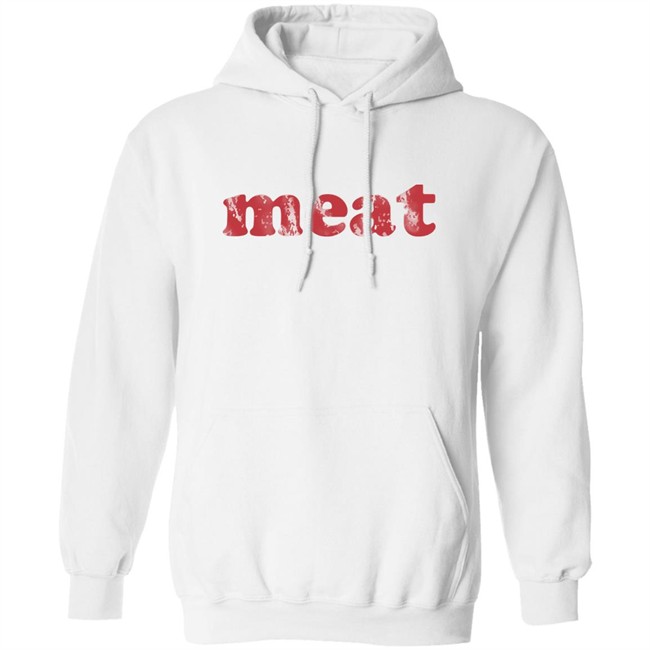 Meatzine Merch Distressed Logo Sweatshirt Meatzine Merch Distressed Logo Sweatshirt