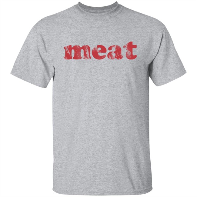 Meatzine Merch Distressed Logo Sweatshirt Meatzine Merch Distressed Logo Sweatshirt