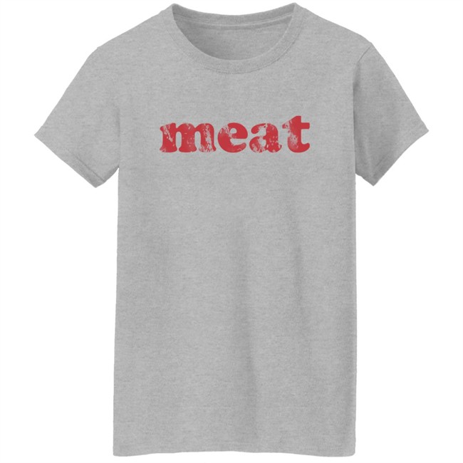 Meatzine Merch Distressed Logo Sweatshirt Meatzine Merch Distressed Logo Sweatshirt