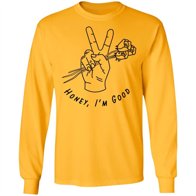 Andy Grammer Merch Honey I'm Good Shirt Yellow Andy Grammer Merch Honey I'm Good Shirt Yellow