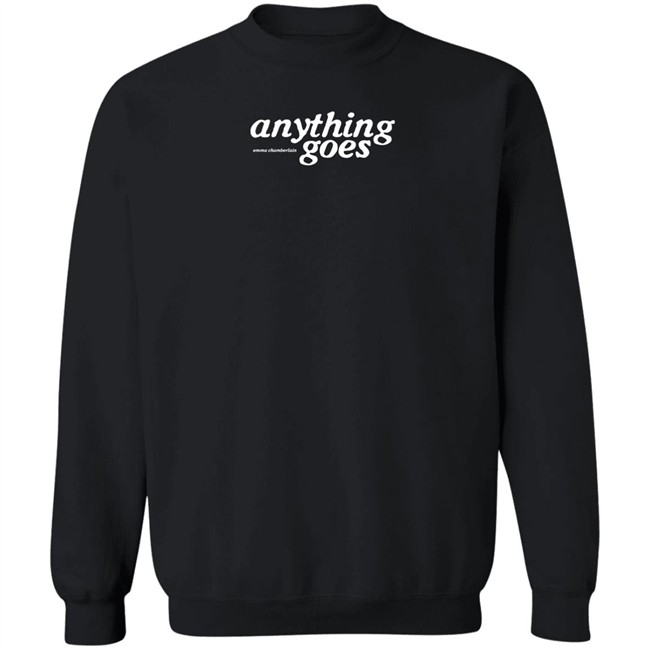 Anything Goes Emma Chamberlain Shop Merch Anything Goes Hoodie Anything Goes Emma Chamberlain Shop Merch Anything Goes Hoodie