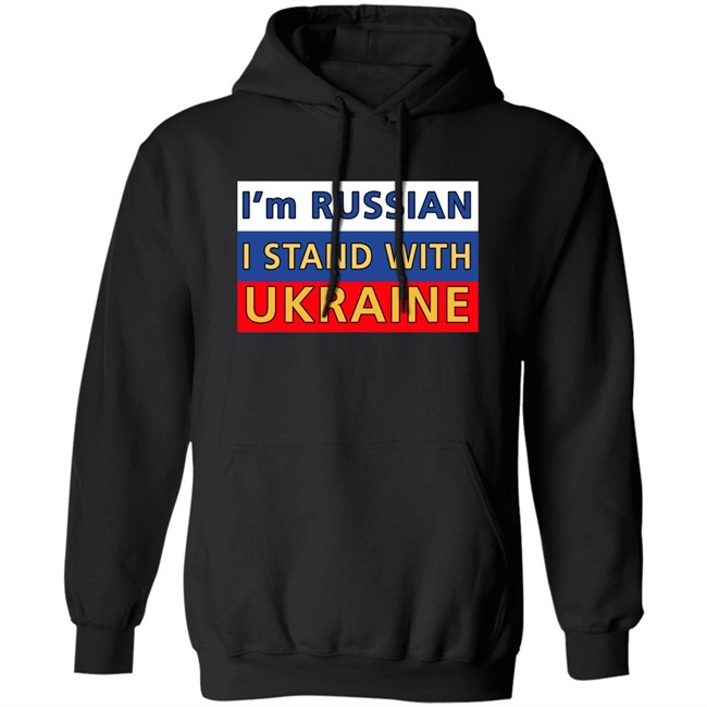 I'm Russian I Stand With Ukraine Shirt Ukraine Russia War I'm Russian I Stand With Ukraine Shirt Ukraine Russia War