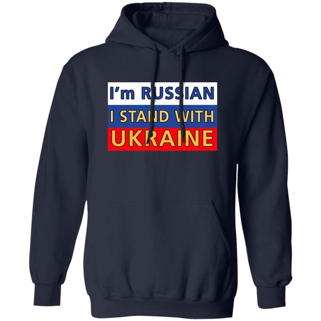 I'm Russian I Stand With Ukraine Shirt Ukraine Russia War I'm Russian I Stand With Ukraine Shirt Ukraine Russia War