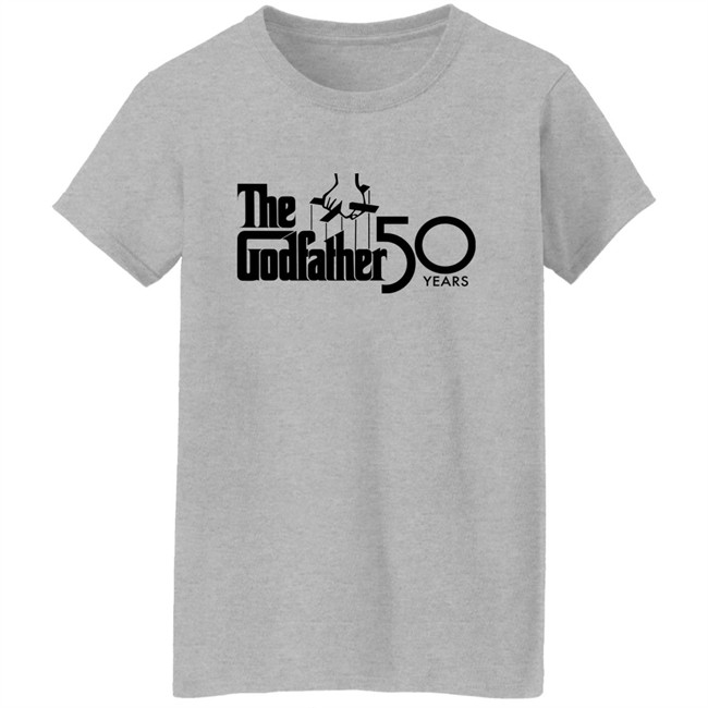 AMC Theatres Movie Merchandise The Godfather Tri-Blend 50Th Years Anniversary Shirt AMC Theatres Movie Merchandise The Godfather Tri-Blend 50Th Years Anniversary Shirt