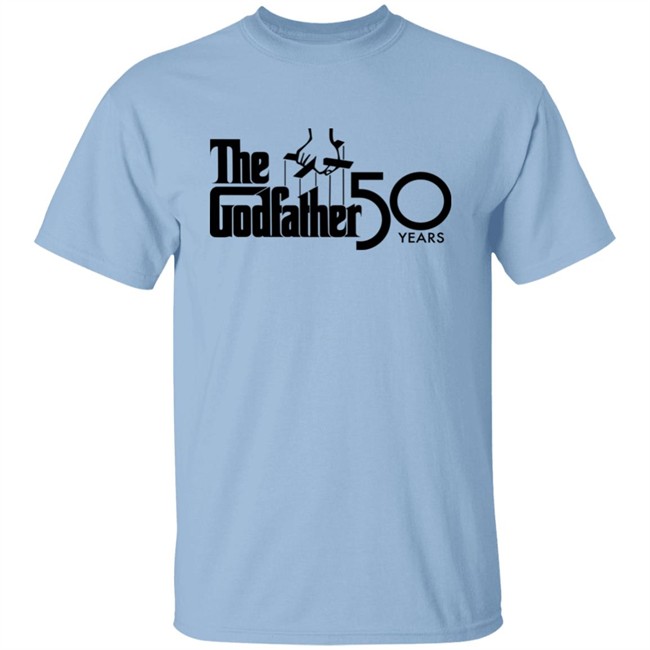 AMC Theatres Movie Merchandise The Godfather Tri-Blend 50Th Years Anniversary Shirt AMC Theatres Movie Merchandise The Godfather Tri-Blend 50Th Years Anniversary Shirt