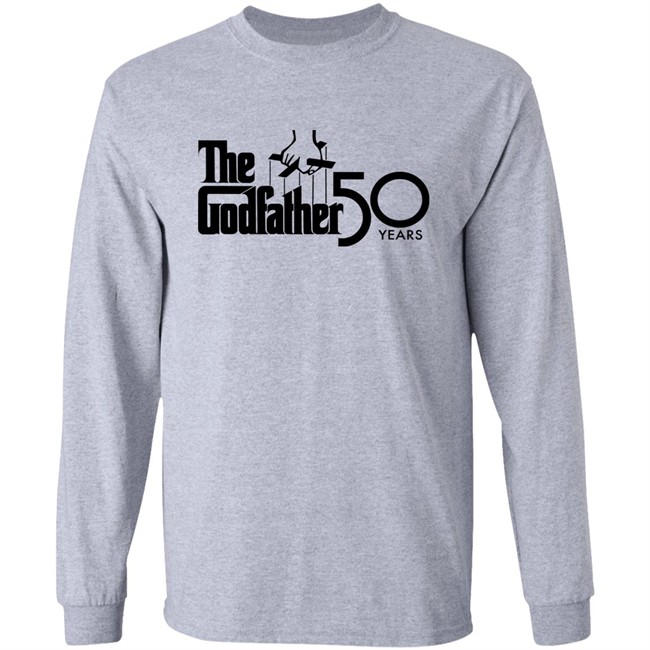 AMC Theatres Movie Merchandise The Godfather Tri-Blend 50Th Years Anniversary Shirt AMC Theatres Movie Merchandise The Godfather Tri-Blend 50Th Years Anniversary Shirt