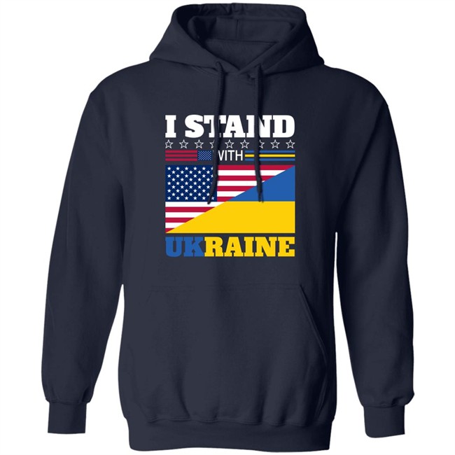 I Stand With Ukraine Usa Flag T Shirt I Stand With Ukraine Usa Flag T Shirt