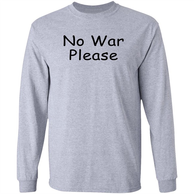 Andrey Rublev No War Please Shirt Andrey Rublev No War Please Shirt