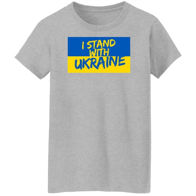 I Stand With Ukraine 2022 T Shirt I Stand With Ukraine 2022 T Shirt
