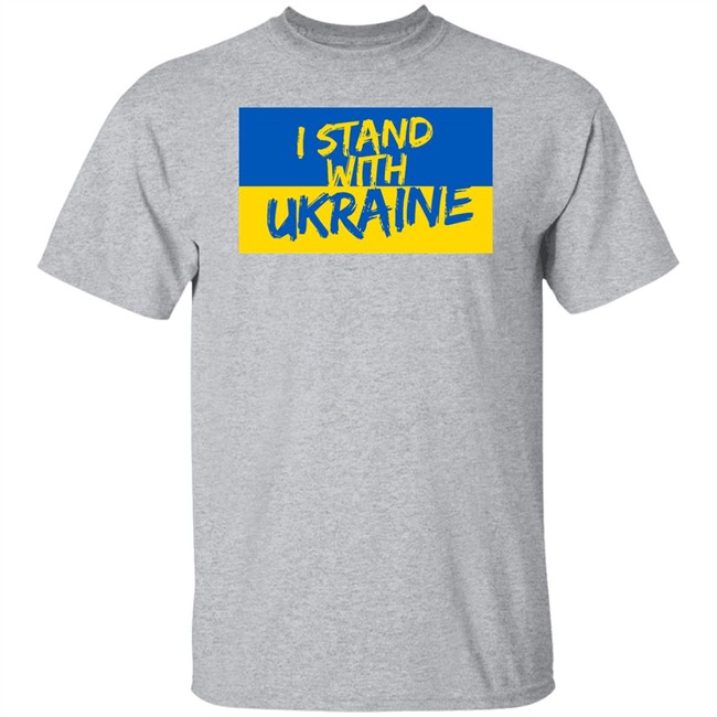 I Stand With Ukraine 2022 T Shirt I Stand With Ukraine 2022 T Shirt
