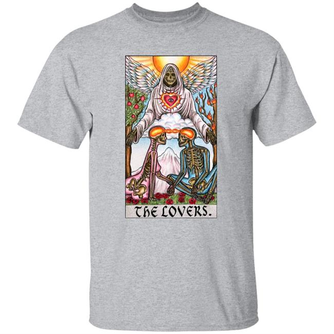 The Lovers Card T Shirt Marcos Alvarado The Lovers Card T Shirt Marcos Alvarado