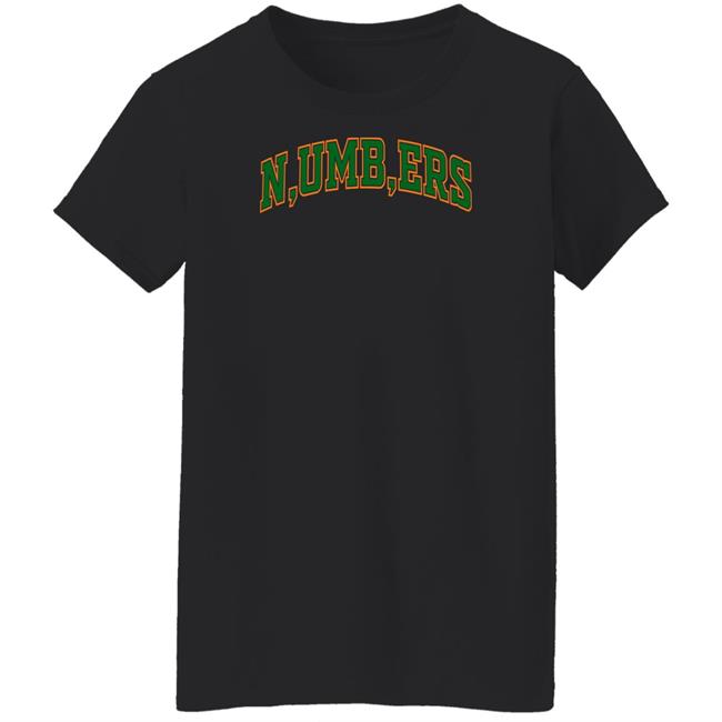 Larry June Midnight Organic Merchandise Numbers T Shirt Larry June Midnight Organic Merchandise Numbers T Shirt