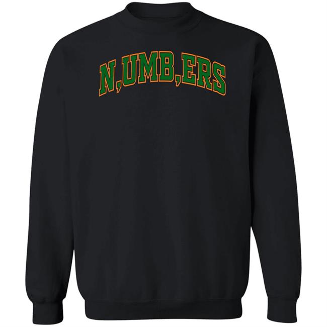 Larry June Midnight Organic Merchandise Numbers T Shirt Larry June Midnight Organic Merchandise Numbers T Shirt