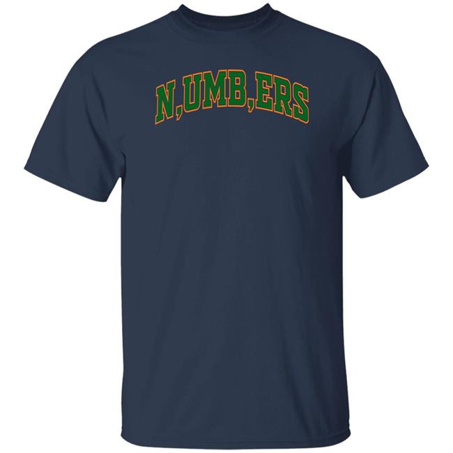 Larry June Midnight Organic Merchandise Numbers T Shirt Larry June Midnight Organic Merchandise Numbers T Shirt