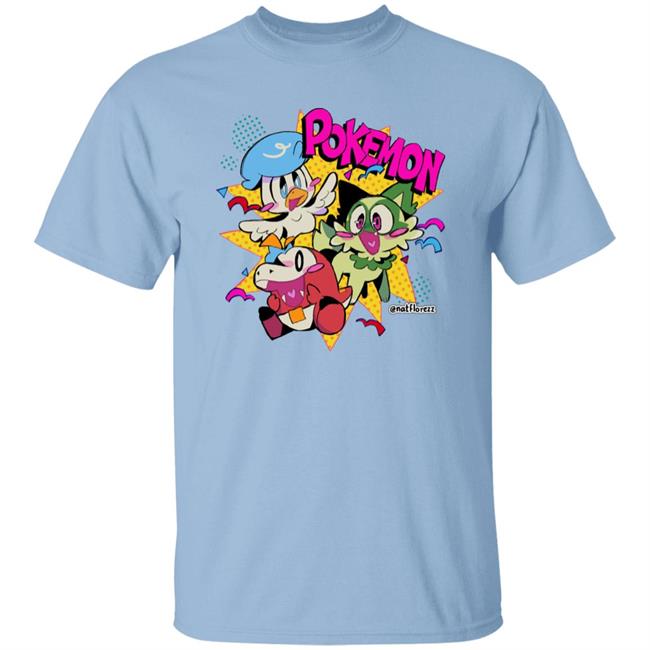 Natflorezz Pokemon Los Amo T Shirt