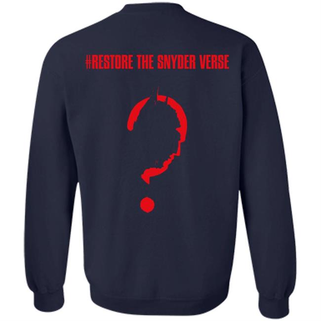 Restore The Snyder Verse Long Sleeve T Shirt #Restorethesnyderverse Dcsnyder5fan Restore The Snyder Verse Long Sleeve T Shirt #Restorethesnyderverse Dcsnyder5fan