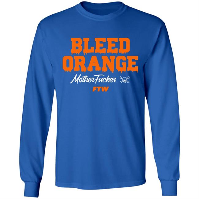 TAZ Bleed Orange Mother Fucker Ftw Shirt TAZ Bleed Orange Mother Fucker Ftw Shirt