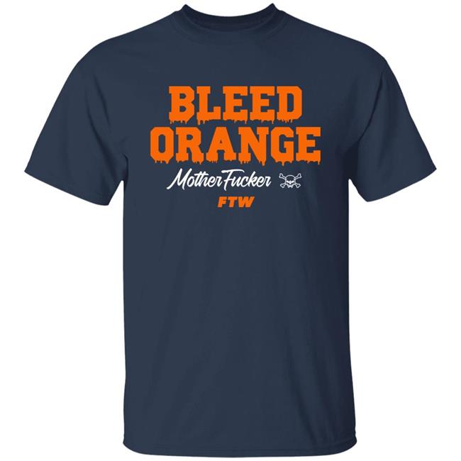 TAZ Bleed Orange Mother Fucker Ftw Shirt TAZ Bleed Orange Mother Fucker Ftw Shirt