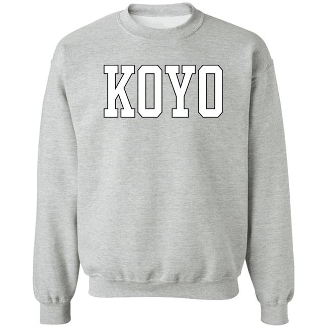 Brass City Merch Koyo Logo Grey Hoodie Brass City Merch Koyo Logo Grey Hoodie