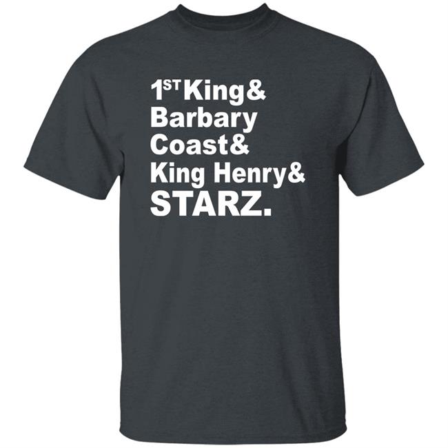 1St King & Barbary Coast & King Henry & Starz Shirt Dj R-Tistic 1St King & Barbary Coast & King Henry & Starz Shirt Dj R-Tistic