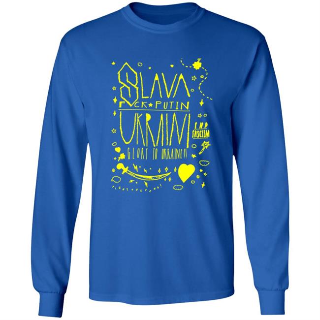 Bonfire Shop Slava Fuck Putin Ukraini Glory To Ukraine Shirt Bonfire Shop Slava Fuck Putin Ukraini Glory To Ukraine Shirt
