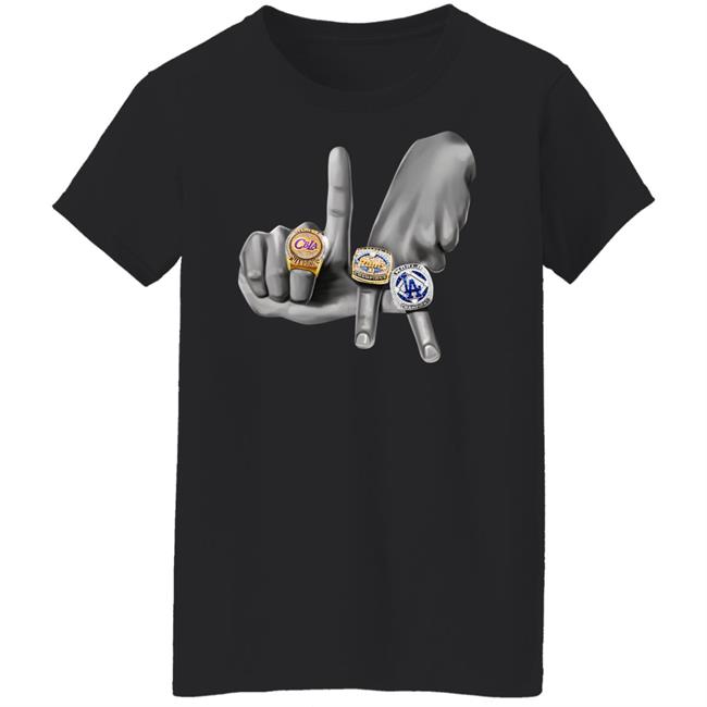 Can't Beat LA Store LA Rings Hands Shirt Can't Beat LA Store LA Rings Hands Shirt