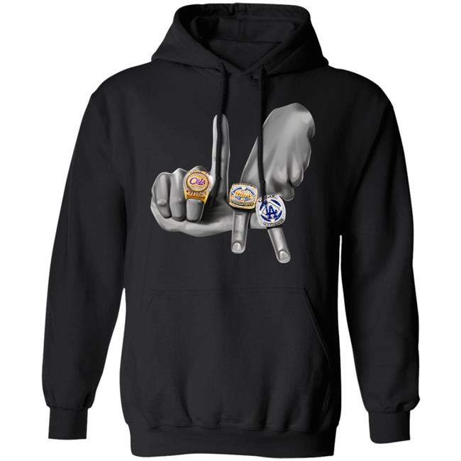 Can't Beat LA Store LA Rings Hands Shirt Can't Beat LA Store LA Rings Hands Shirt