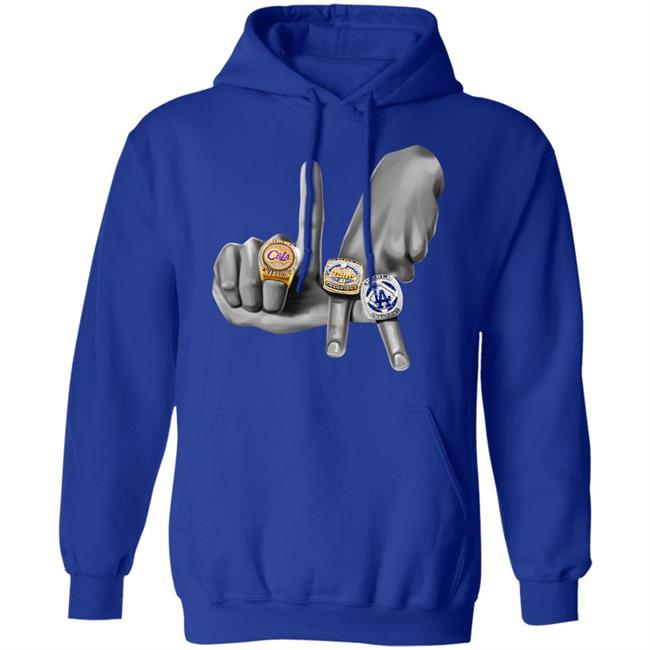 Can't Beat LA Store LA Rings Hands Shirt Can't Beat LA Store LA Rings Hands Shirt