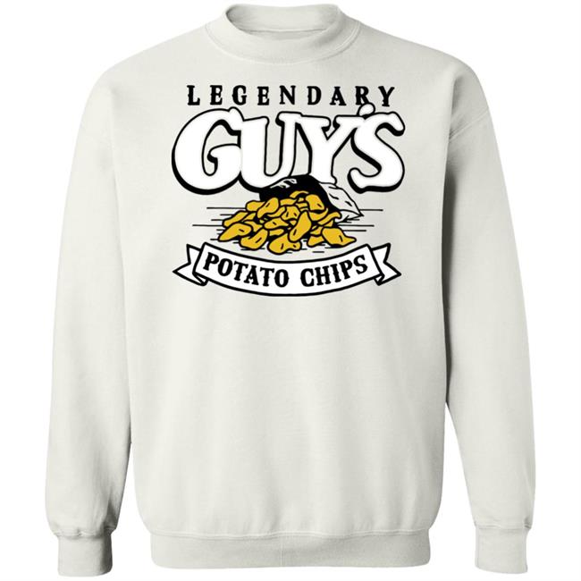 Guy's Legendary Potato Chips Tee Shirt Guy's Charlie Hustle Guys Snacks Merchandise Guy's Legendary Potato Chips Tee Shirt Guy's Charlie Hustle Guys Snacks Merchandise