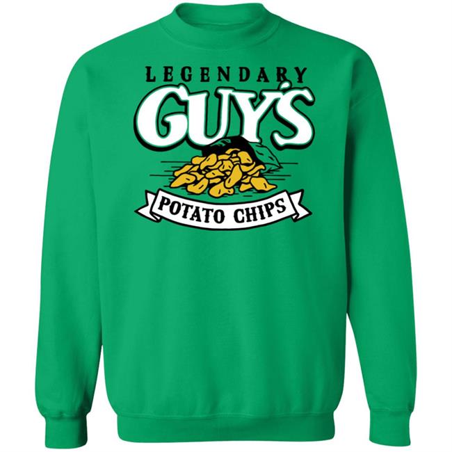 Guy's Legendary Potato Chips Tee Shirt Guy's Charlie Hustle Guys Snacks Merchandise Guy's Legendary Potato Chips Tee Shirt Guy's Charlie Hustle Guys Snacks Merchandise