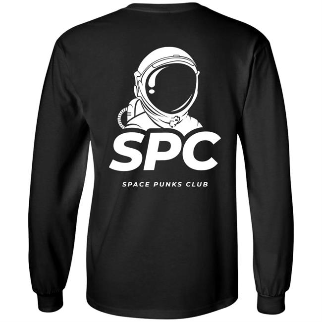 Space Punks Club Merch Space Punks Club Black & White Series Hoodie Space Punks Club Merch Space Punks Club Black & White Series Hoodie