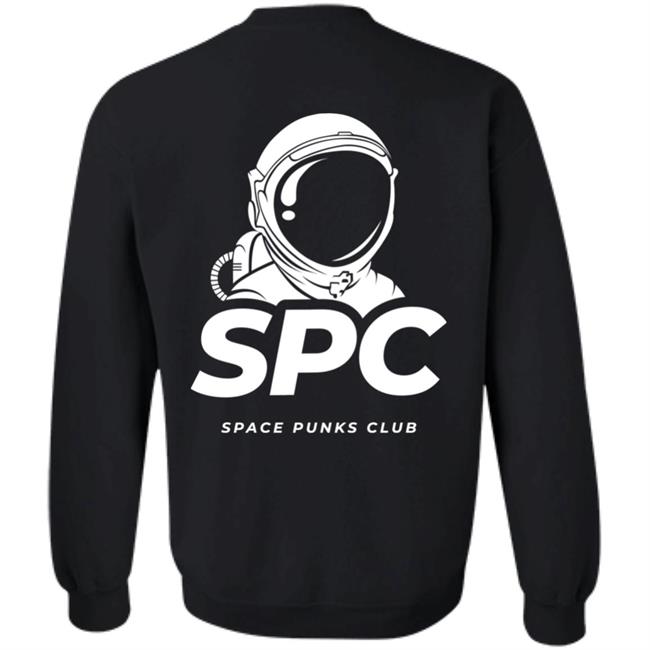 Space Punks Club Merch Space Punks Club Black & White Series Hoodie Space Punks Club Merch Space Punks Club Black & White Series Hoodie