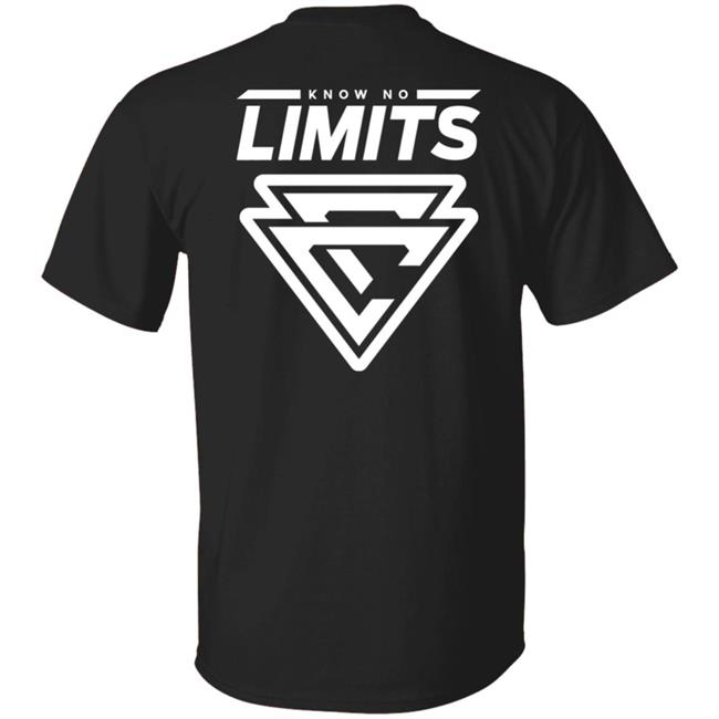 Corey Funk Merch Know No Limits T Shirt Corey Funk Merch Know No Limits T Shirt