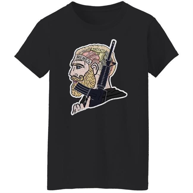 Chad Phrenology Memes T Shirt Ballistic Ink Merch Iraqveteran8888 Chad Phrenology Memes T Shirt Ballistic Ink Merch Iraqveteran8888