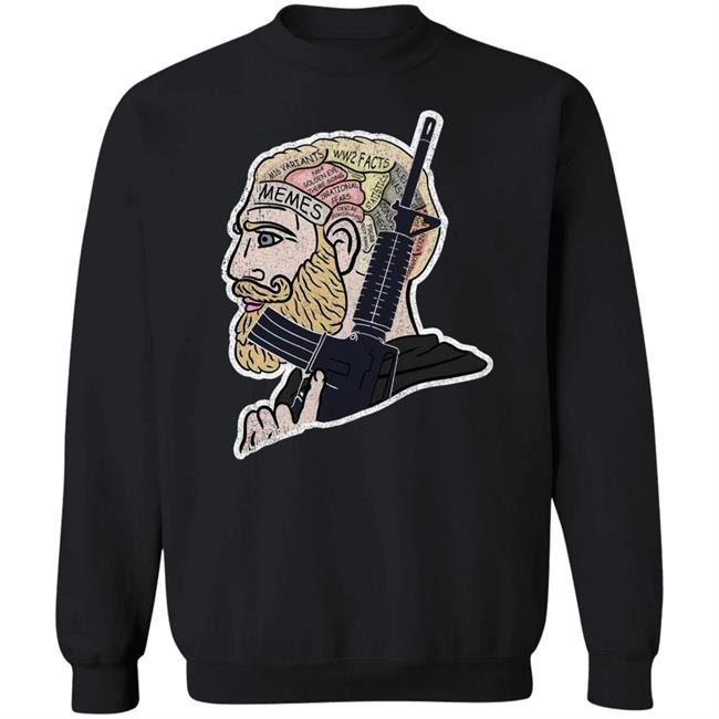 Chad Phrenology Memes T Shirt Ballistic Ink Merch Iraqveteran8888 Chad Phrenology Memes T Shirt Ballistic Ink Merch Iraqveteran8888