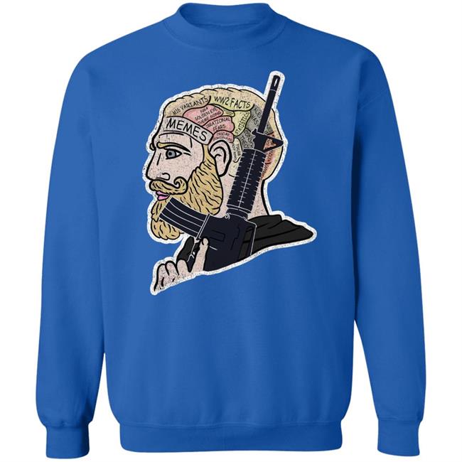 Chad Phrenology Memes T Shirt Ballistic Ink Merch Iraqveteran8888 Chad Phrenology Memes T Shirt Ballistic Ink Merch Iraqveteran8888