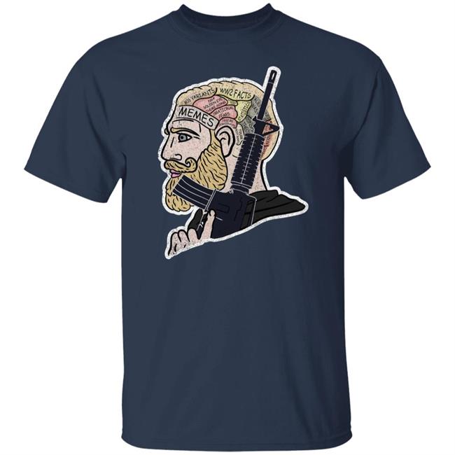 Chad Phrenology Memes T Shirt Ballistic Ink Merch Iraqveteran8888 Chad Phrenology Memes T Shirt Ballistic Ink Merch Iraqveteran8888