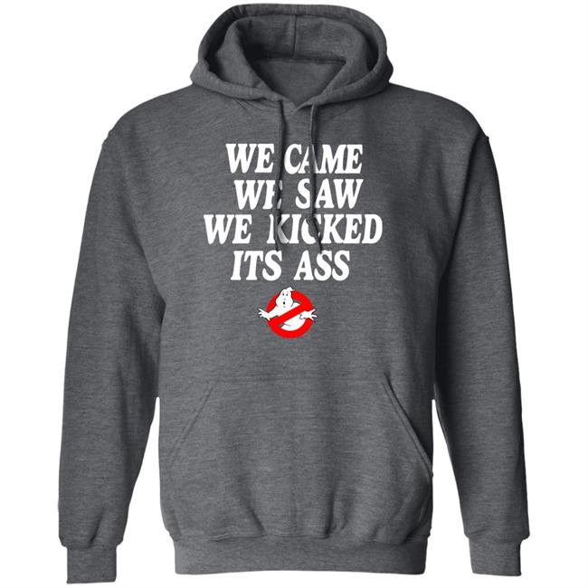 Chelsea Green Ghostbusters We Came We Saw We Kicked Its Ass T Shirt Homage Merch Chelsea Green Ghostbusters We Came We Saw We Kicked Its Ass T Shirt Homage Merch