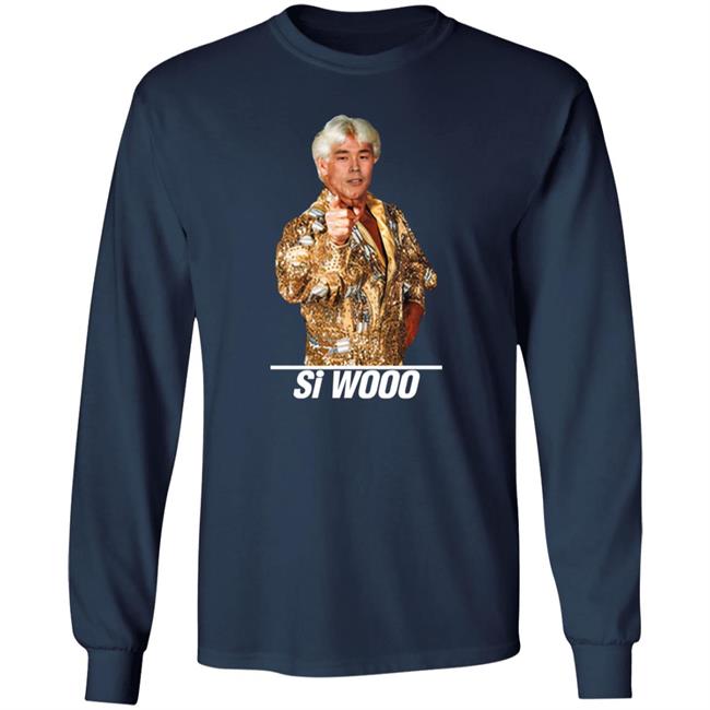 Si Wooo And Ric Flair T Shirt Tour Junkies Merch Si Wooo And Ric Flair T Shirt Tour Junkies Merch