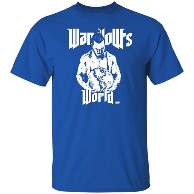 All Elite Wrestling Wardlow Merchandise Wardlow's World T Shirt All Elite Wrestling Wardlow Merchandise Wardlow's World T Shirt