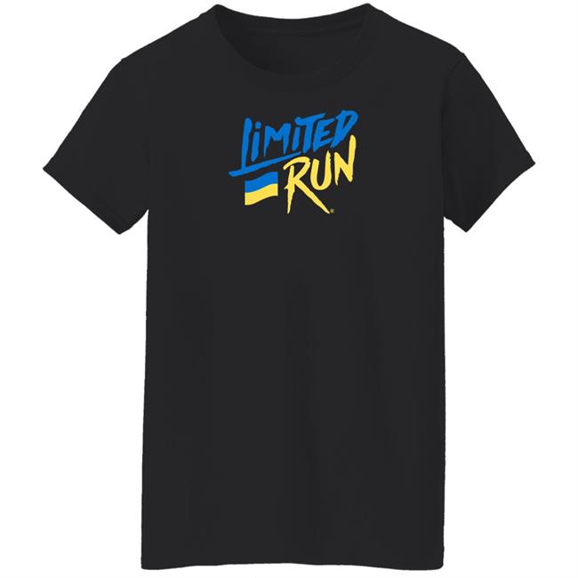 Limited Run Games Stands With Ukraine T Shirt Limited Run Games Stands With Ukraine T Shirt